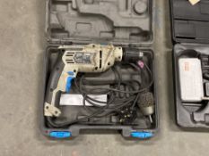 MacAlister MSHD600 230v hammer drill with plastic carry case