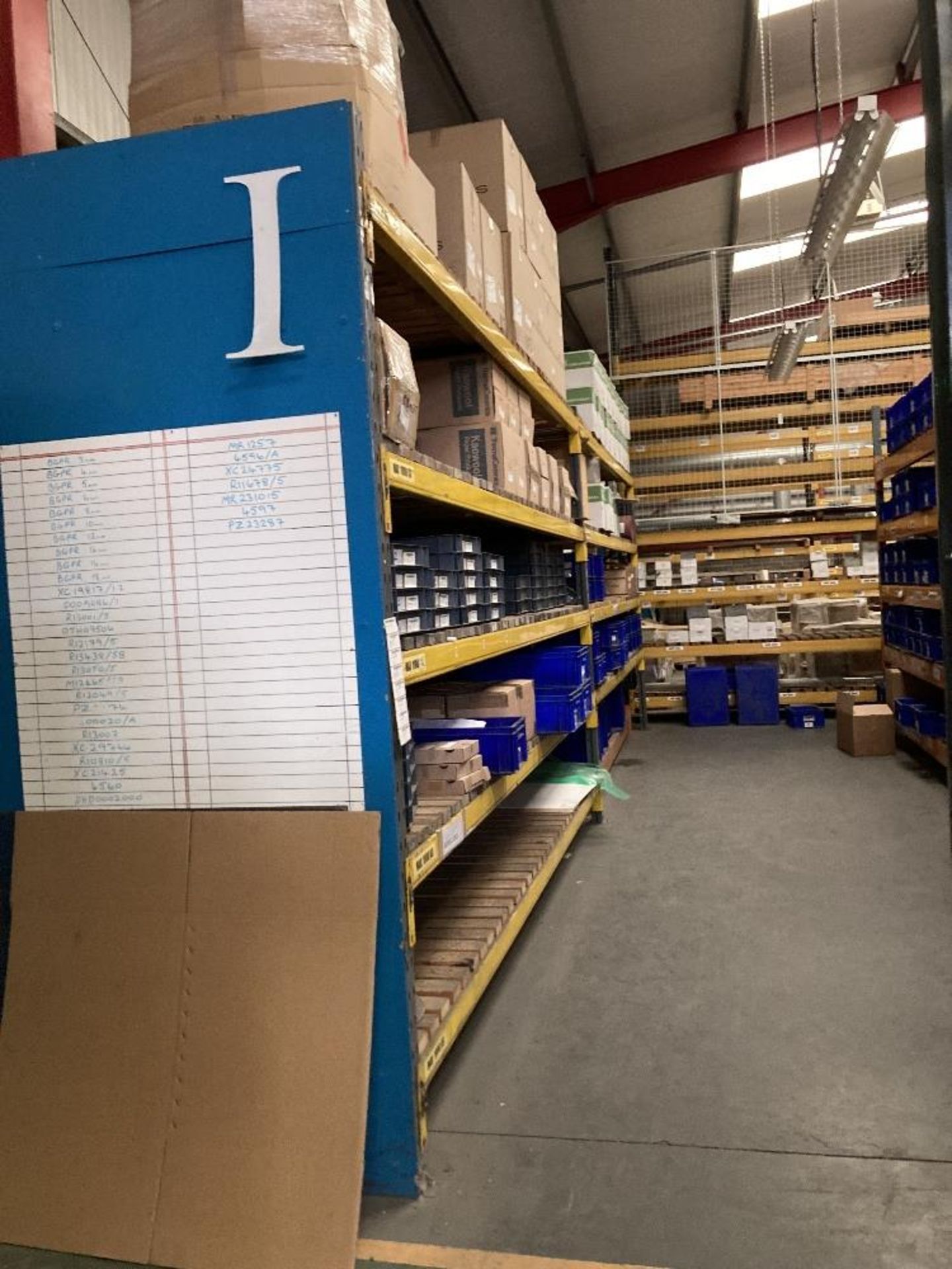 (17) bays of Heavy Duty boltless pallet Racking - Image 8 of 10