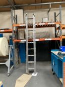 Youngman 100 extendable aluminium step ladders