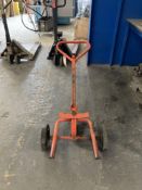 Slingsby manual barrel lifter/trolley