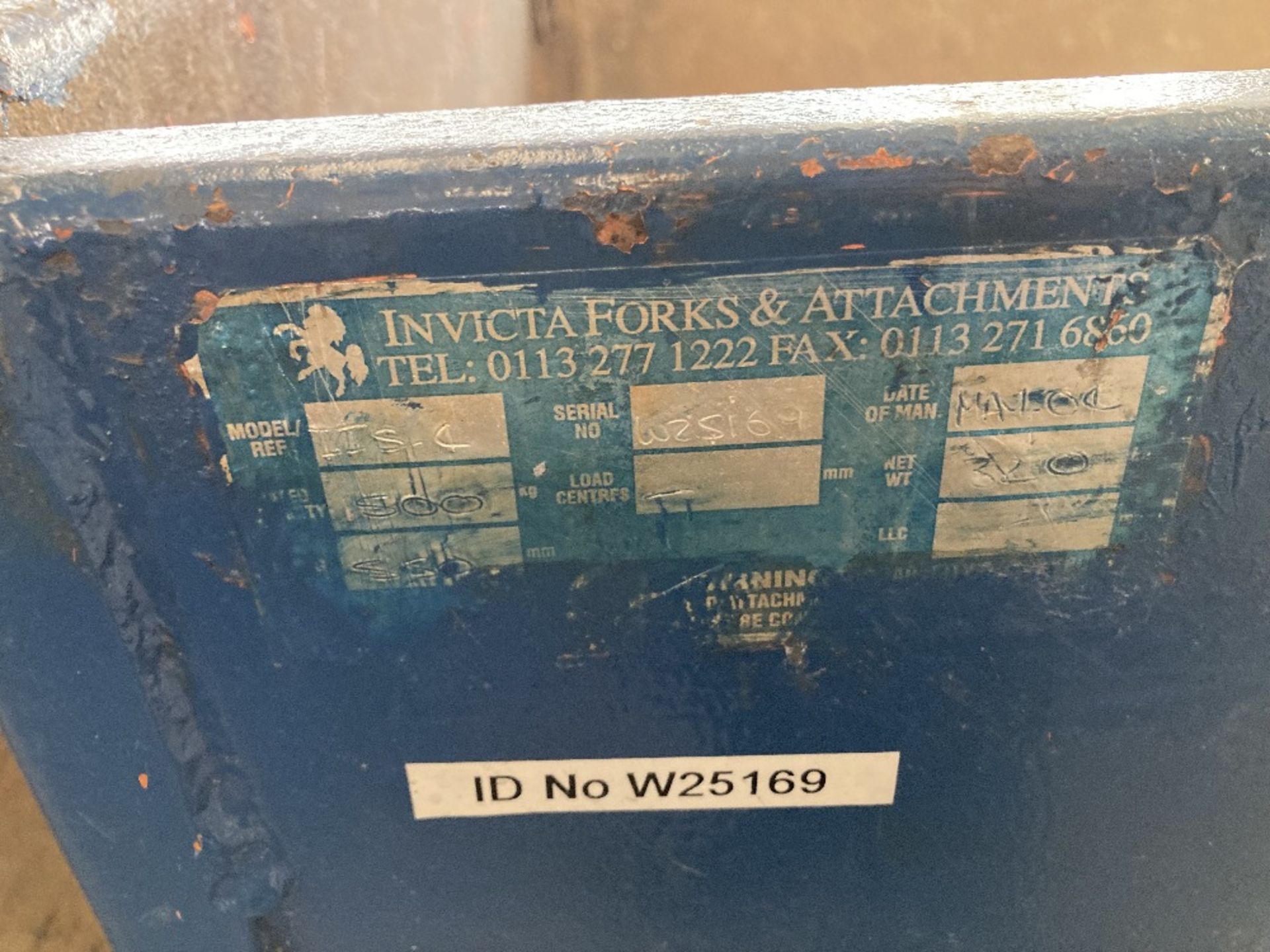 Invicta Forks & Attachments 1,500kg IIS Tipping Skip - Bild 4 aus 5