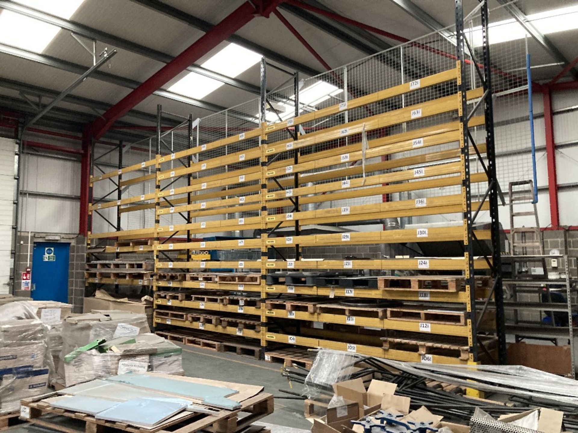 (17) bays of Heavy Duty boltless pallet Racking - Image 5 of 10