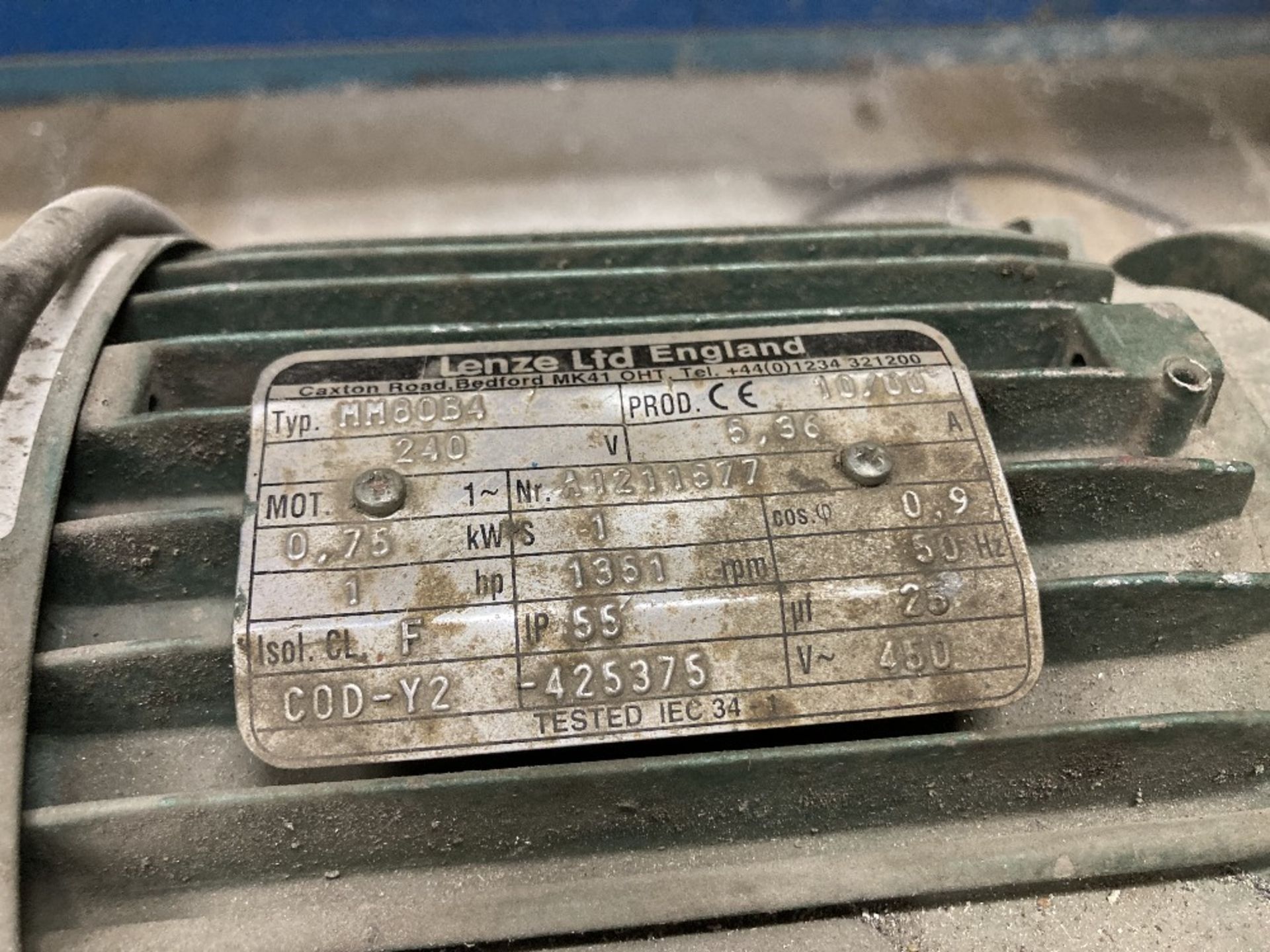 Lenze MM8084 Bench Sander - Image 4 of 4