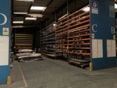 (30) bays of Heavy Duty boltless pallet Racking