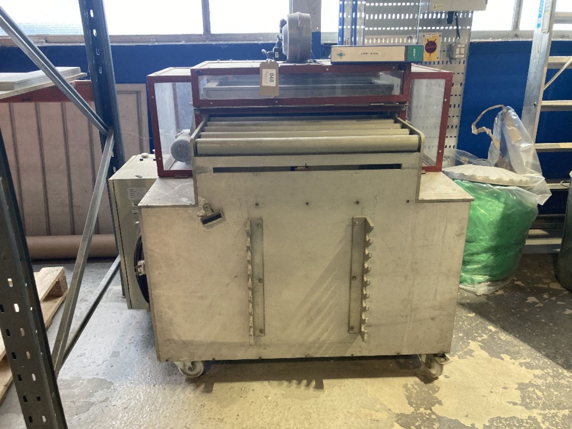 Unbranded Strip Dryer With Roller Conveyor