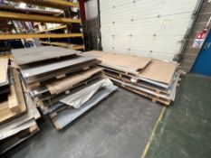 Large Quantity of Metal Sheeting to include: