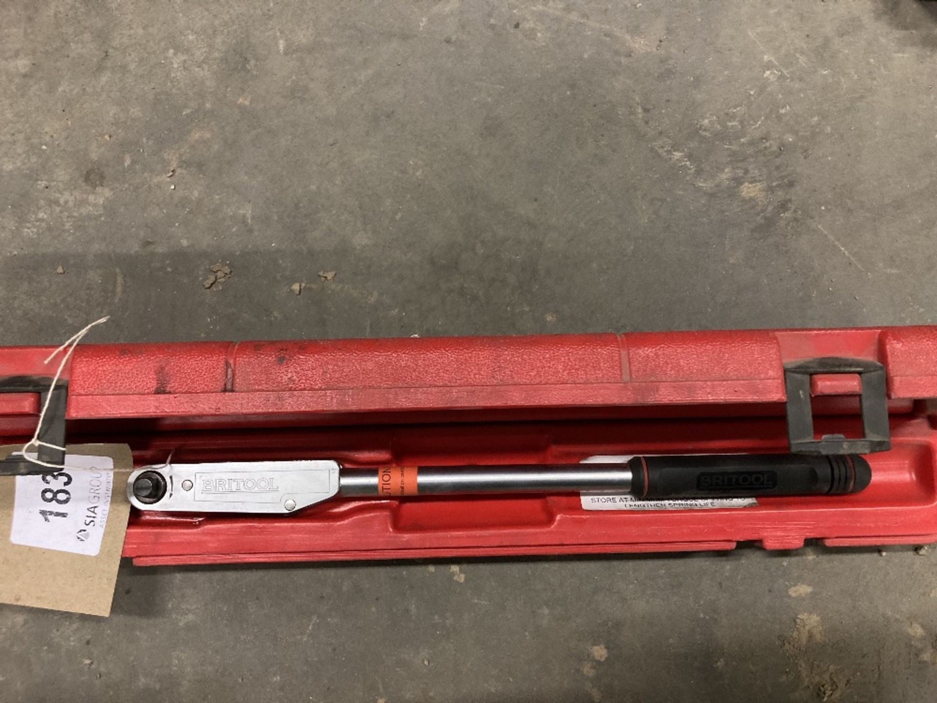 Britool AVT300A torque wrench with plastic carry case - Image 4 of 4