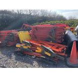 Large Quantity of Plastic Pedestrian Barriers