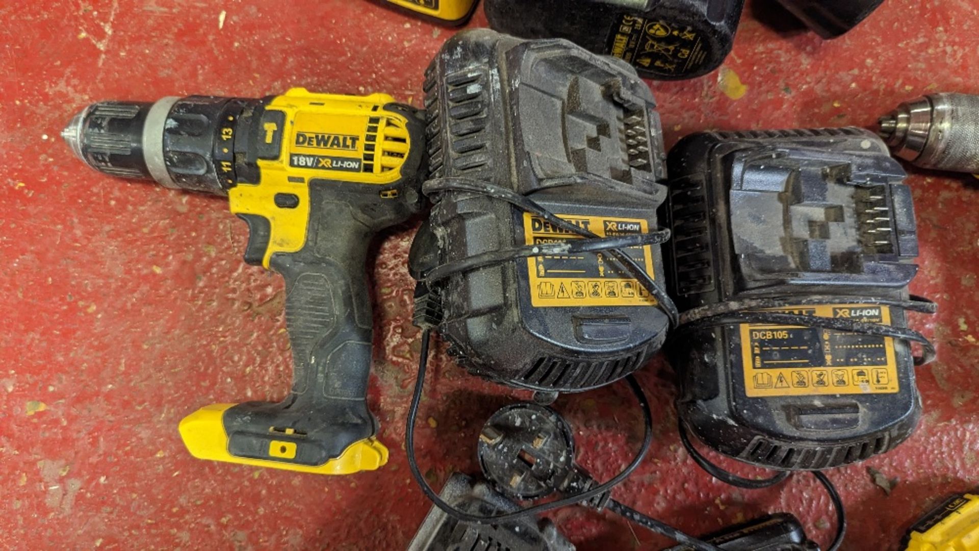 (3) Dewalt cordless drills - Image 2 of 4