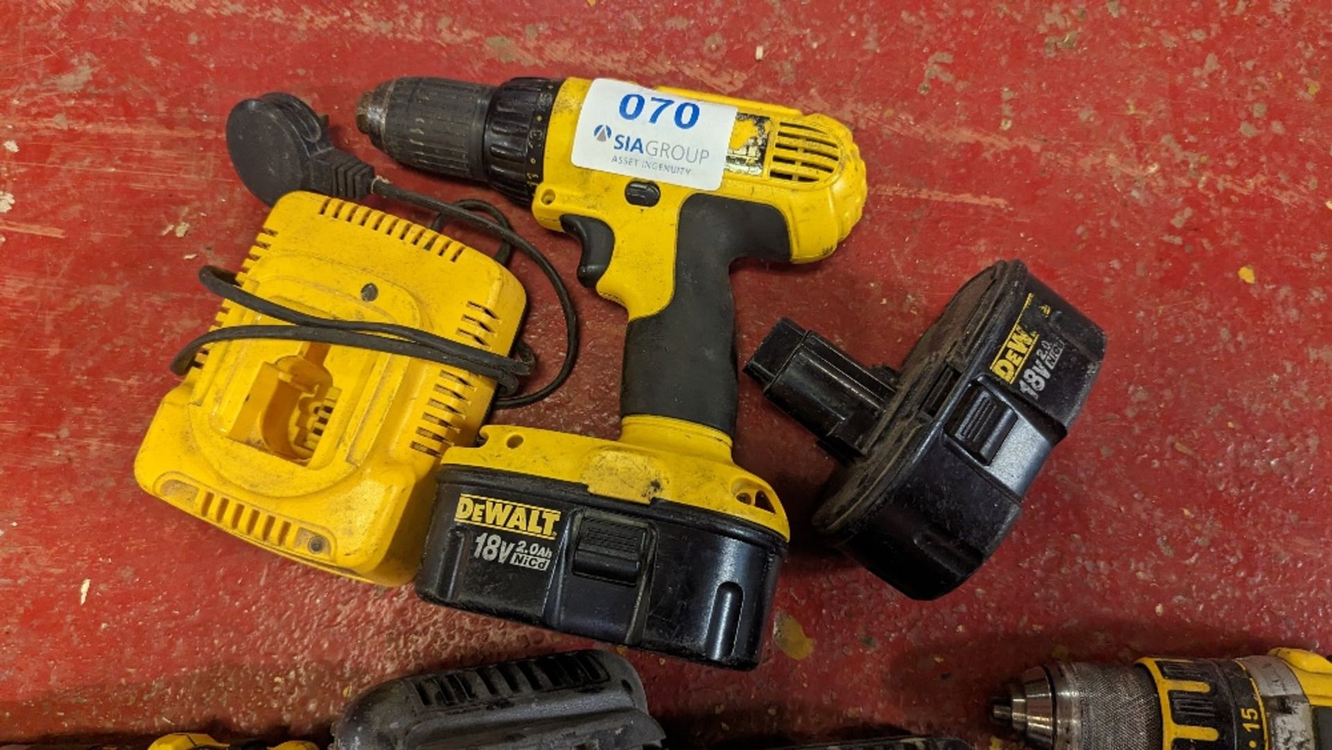 (3) Dewalt cordless drills - Image 4 of 4