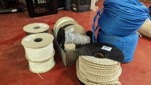 Quantity of cord and rope