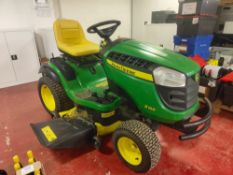 John Deer X166 Ride On Lawn Mower