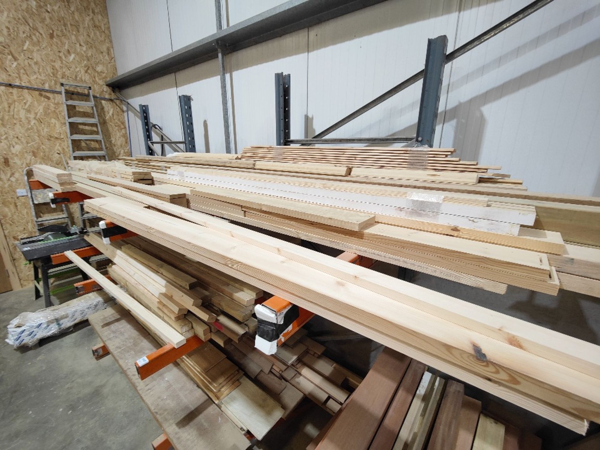 Large quantity of timber stock to include: - Image 8 of 8