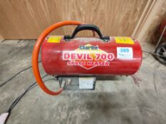 Clarke Devil 700 gas space heater