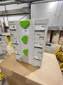 (3) Festool plastic storage boxes