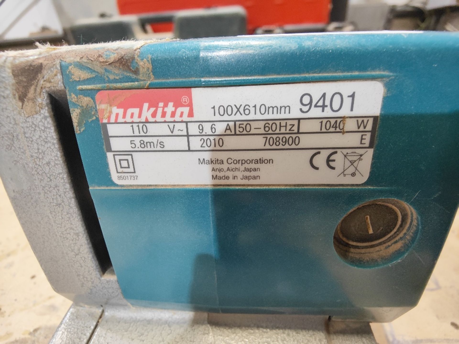 Makita 9401 110V belt sander - Image 4 of 4