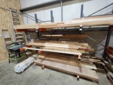 Large quantity of timber stock to include: