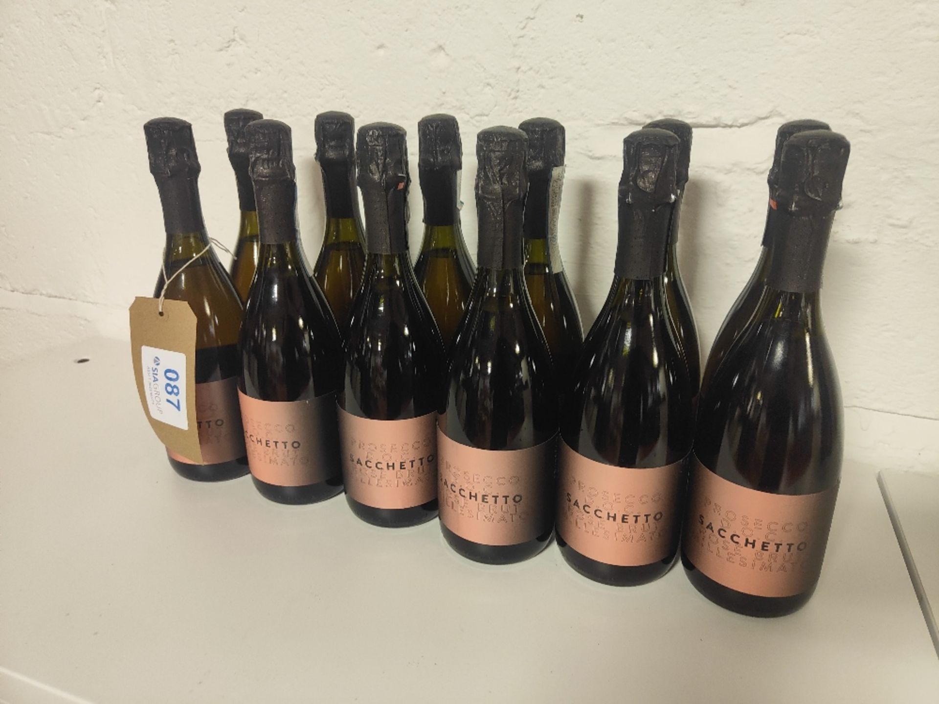(12) Bottles of Sacchetto Rose Brut prosecco (2021) - Image 2 of 3
