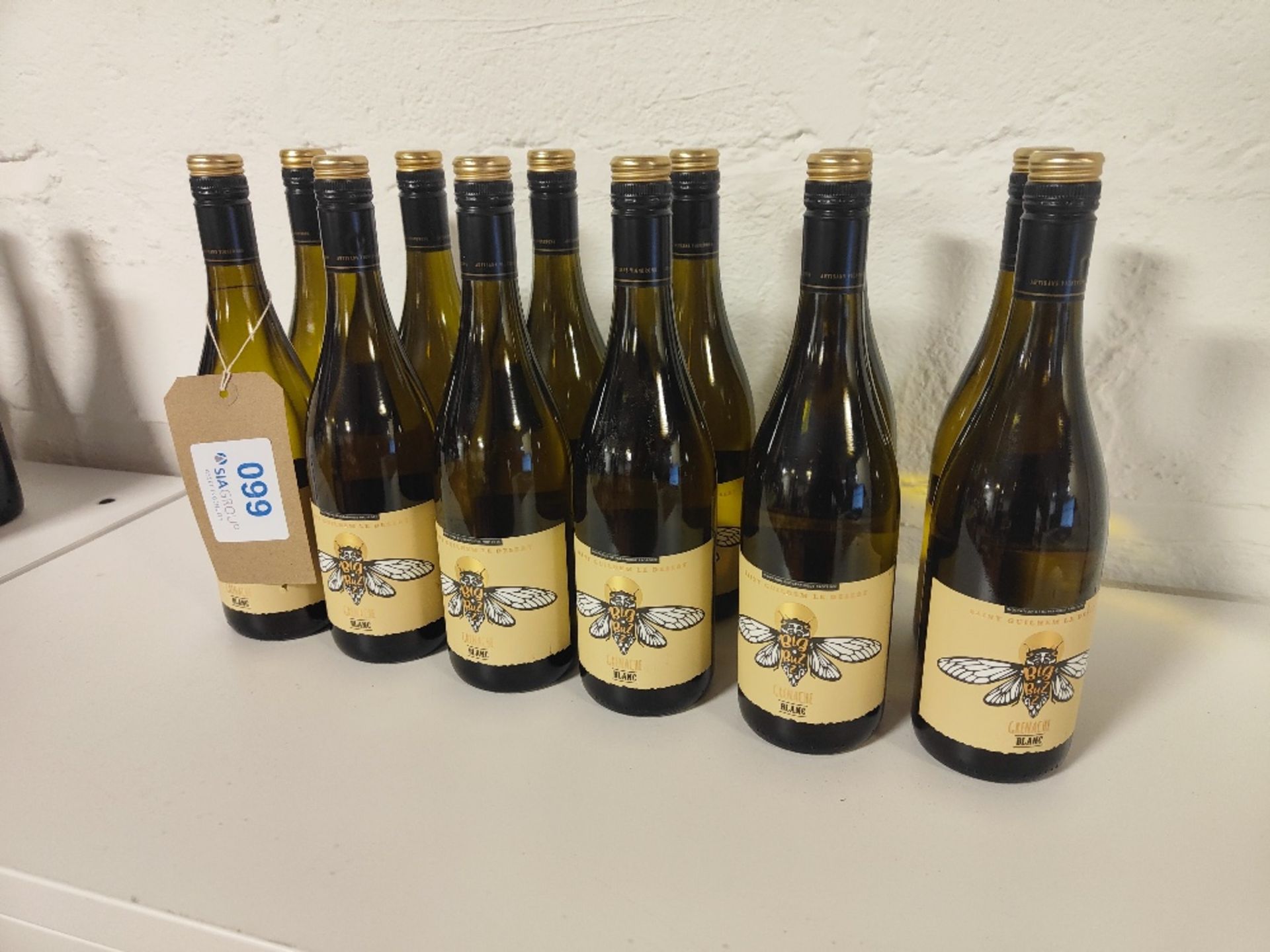 (12) Bottles of Saint Guilhelm Le Desert Grenache Blanc wine - Image 2 of 3