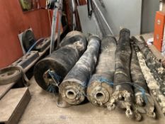 (5) Unbranded Large Sized Pipe Patch Repair Packers