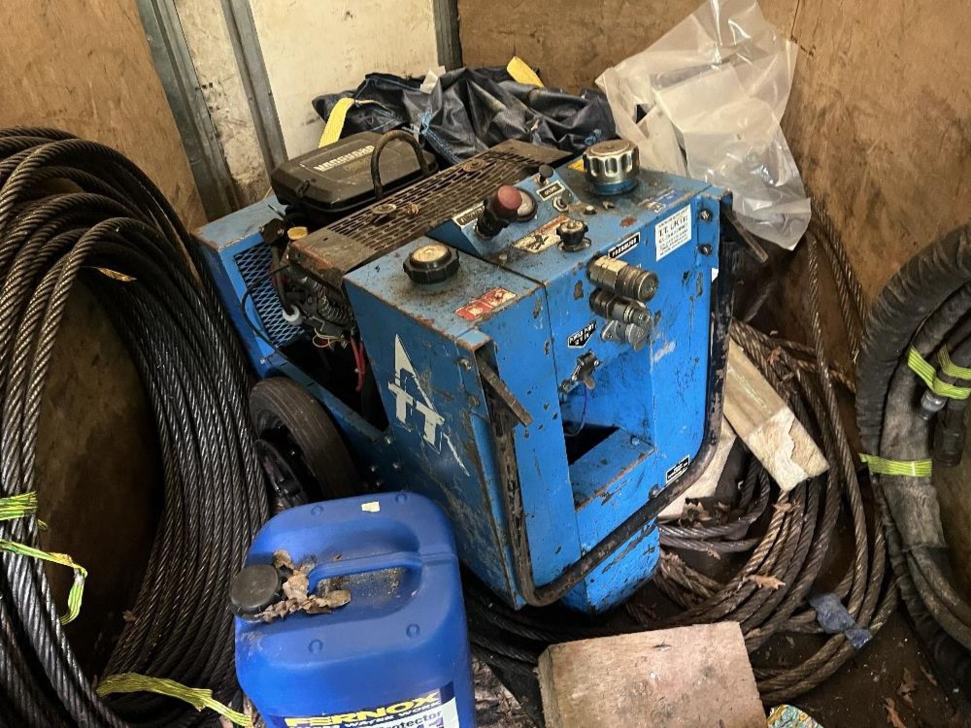 Ifor Williams twin axle box trailer complete with T.T.UK pipe bursting equipment - Image 9 of 20