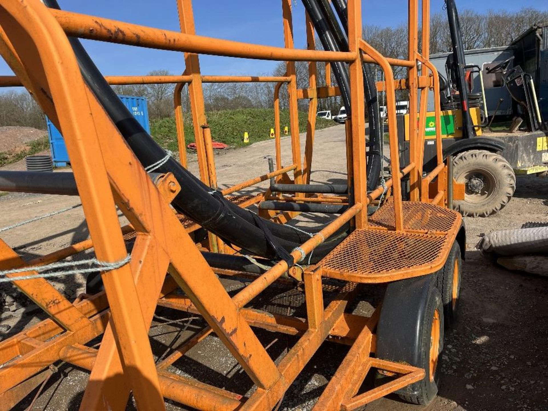 Twin Axle Utility Cable Trailer"Pipe to site" trailers - Image 5 of 5