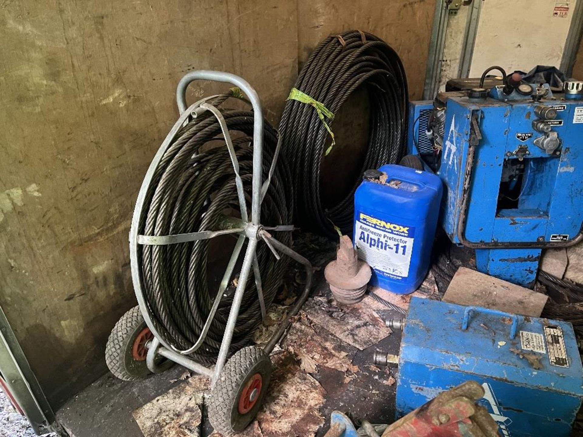 Ifor Williams twin axle box trailer complete with T.T.UK pipe bursting equipment - Image 12 of 20