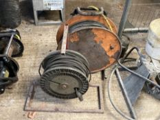 (2) Unbranded Cable Reels For Spares And Repairs