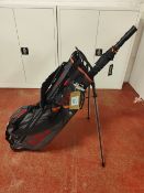 Fastfold Endeavor golf carry bag with Volvik umbrella