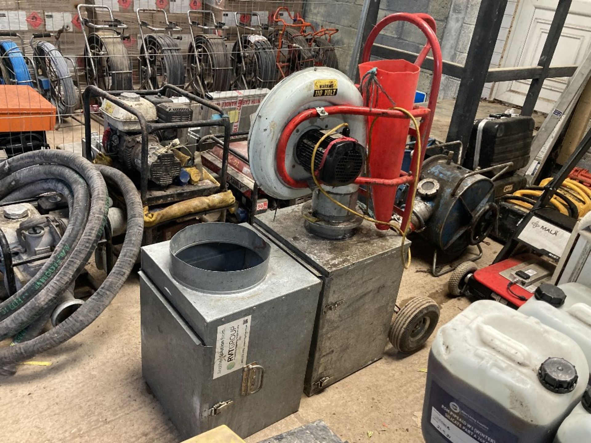 Unbranded Air Extraction Unit With Spare Filter Box - Image 2 of 5