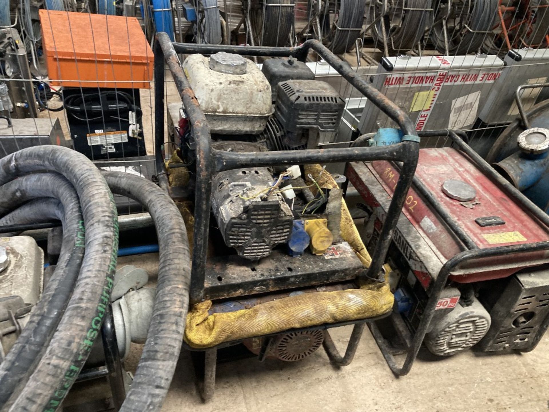 (2) Unbranded Generators For Spares And Repairs