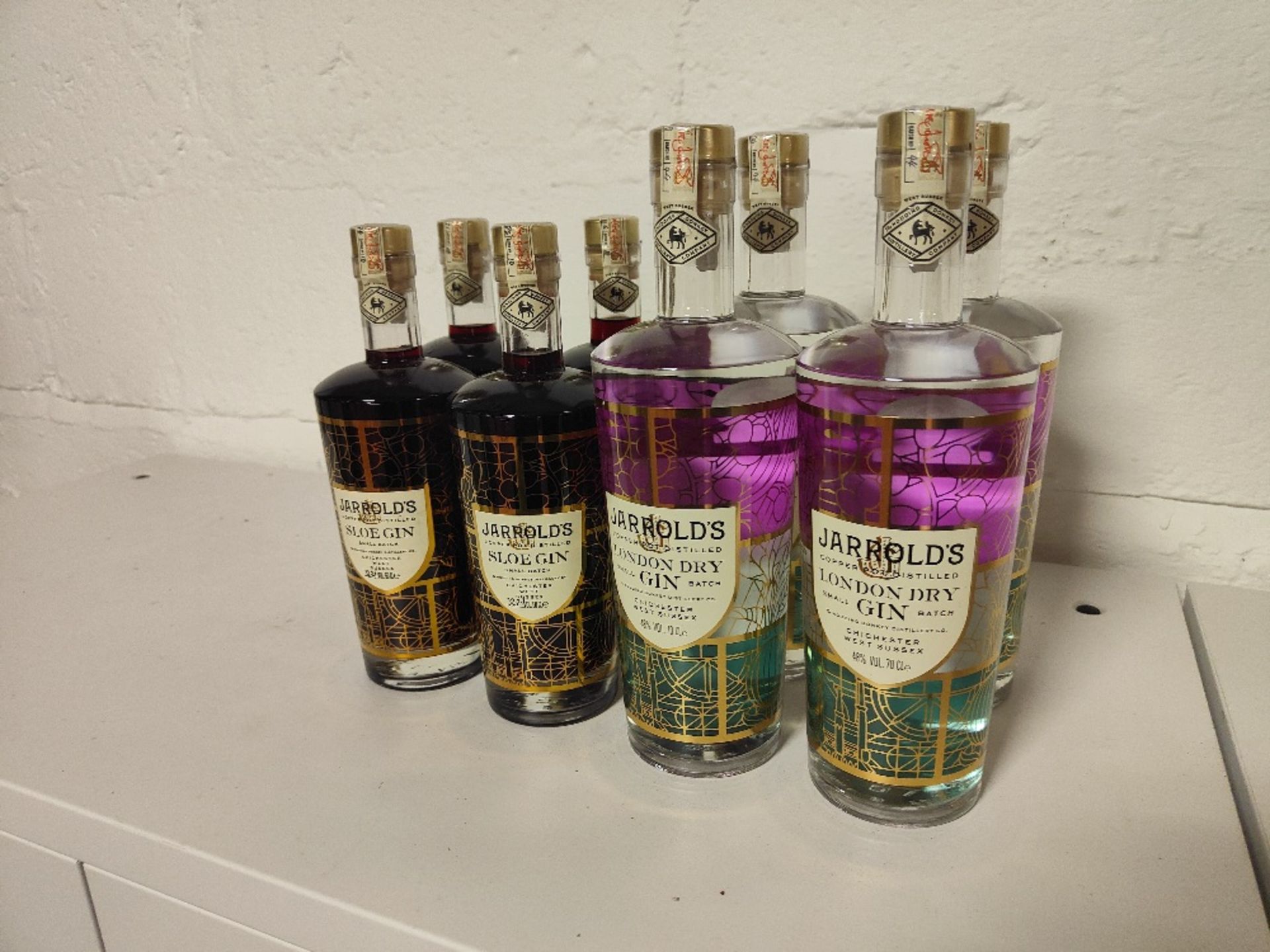(8) Bottles of Jarrolds Gin to include: - Image 2 of 4