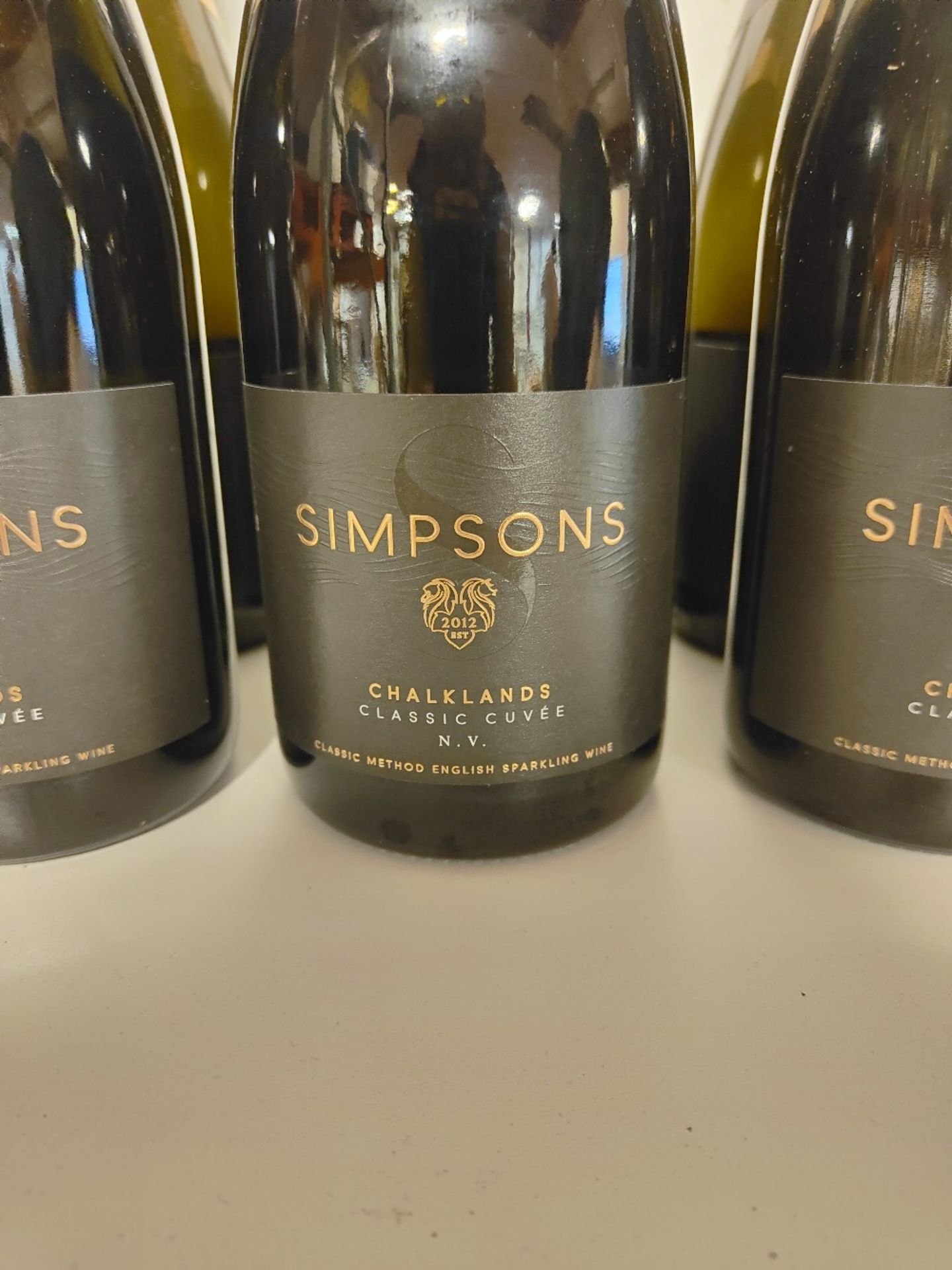 (12) Bottles of Simpsons Chalklands Classic Cuvee N.V.sparkling wine - Image 3 of 3