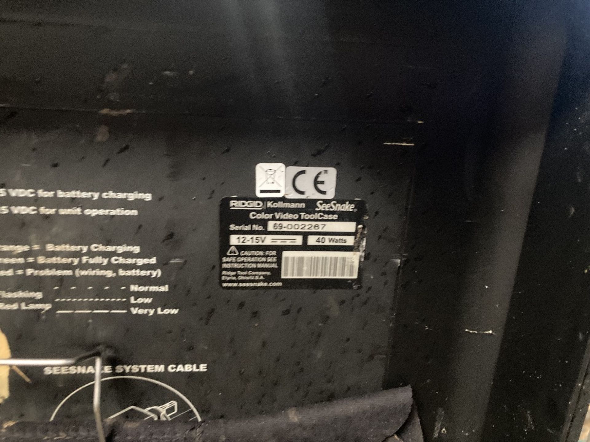 Seesnake Rigid Kollmann Colourvideo Toolcase - Image 8 of 8