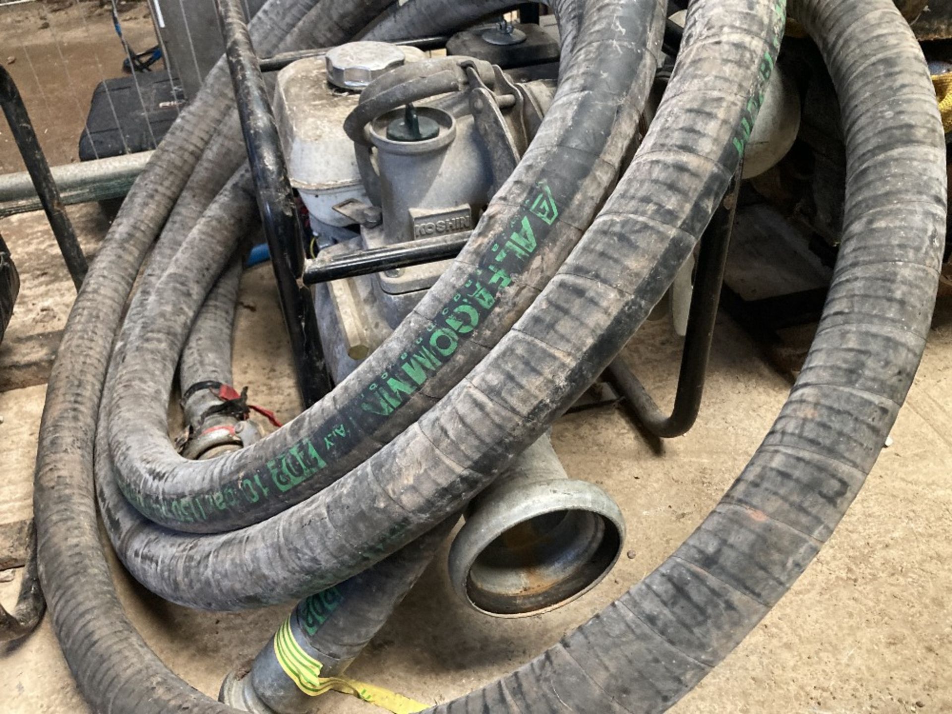 Koshin SHE-80X Water Pump With Hose - Image 3 of 5