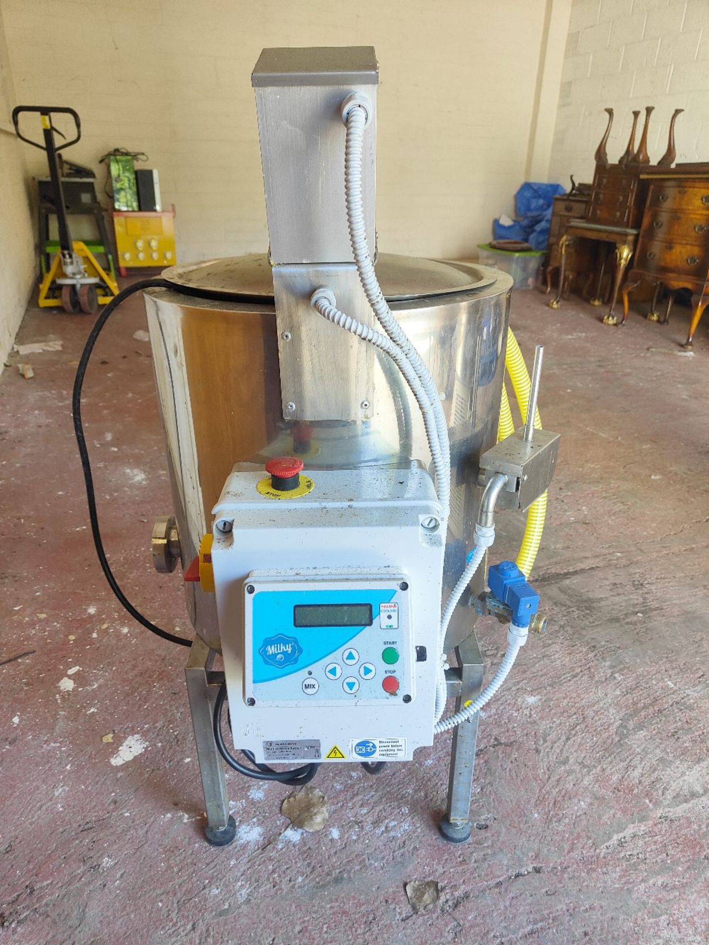 Milky FJ50PF Commercial milk pasteuriser machine