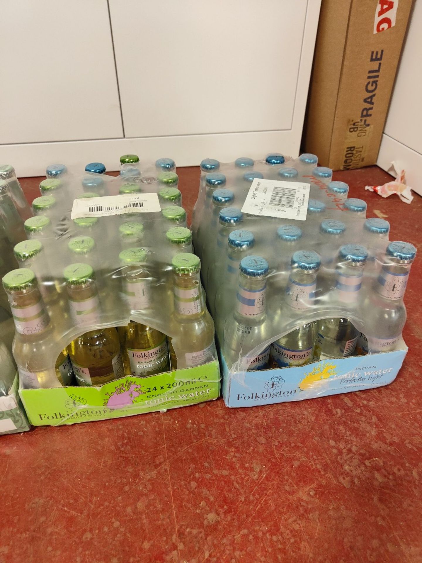 (7) Crates of Fever Tree tonic, Folkingtons tonic and Fever Tree ginger beer - Image 4 of 4