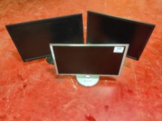(3) PC monitors