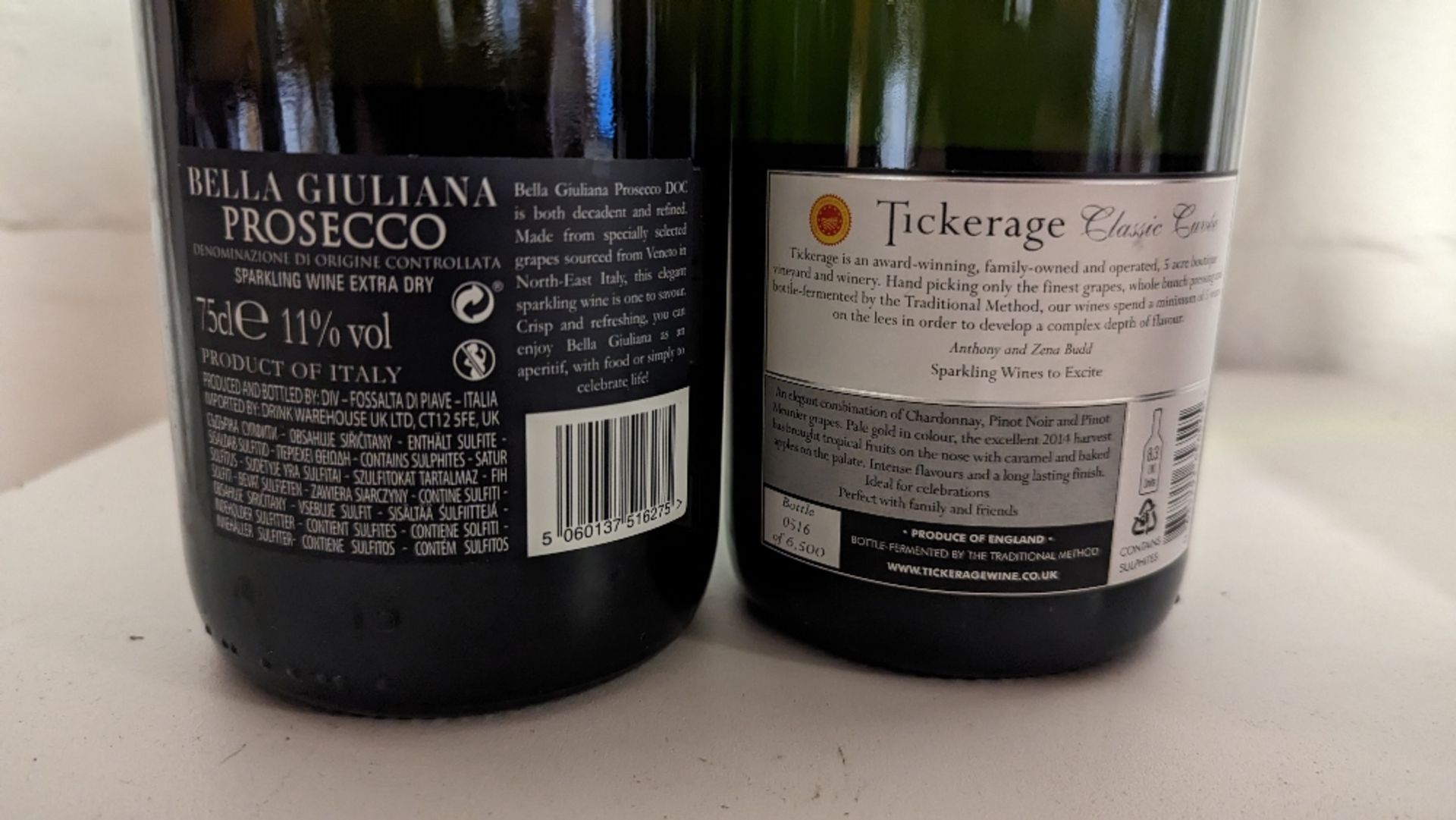 (8) Bottles of sparkling wine and prosecco to include: - Image 9 of 9