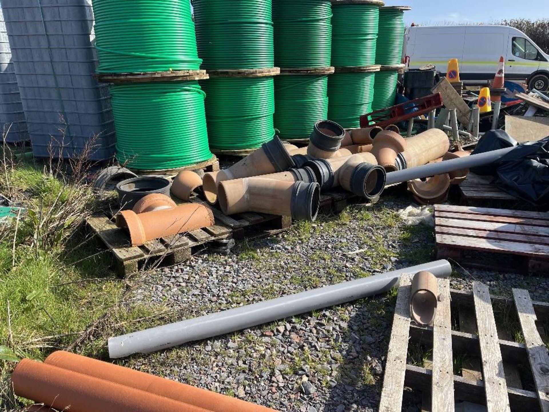 Quantity of clay channels, Y joints and T joints - Image 3 of 7