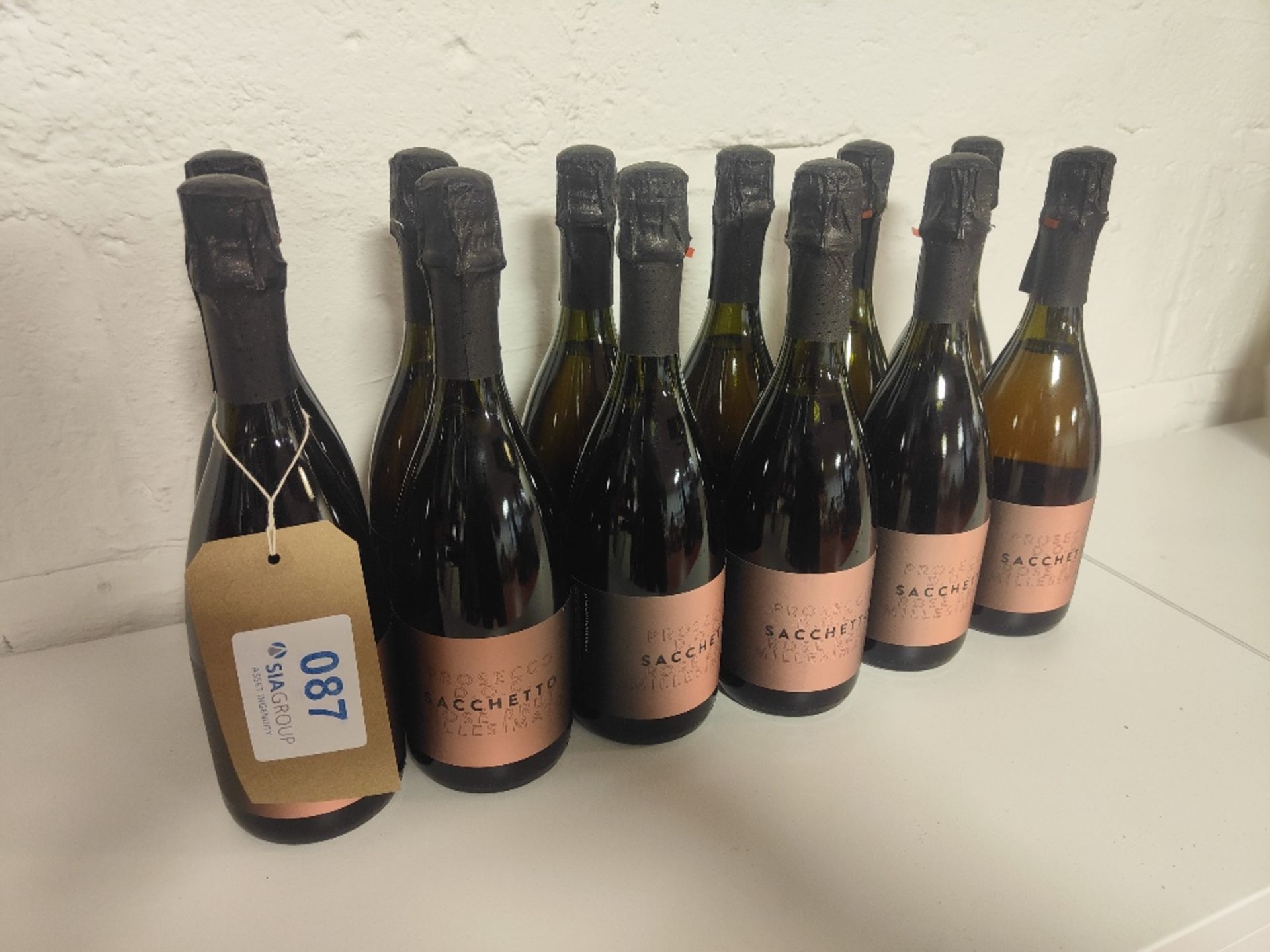 (12) Bottles of Sacchetto Rose Brut prosecco (2021) - Image 3 of 3