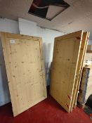 (4) Pine internal doors of various sizes