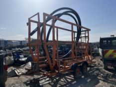 Twin Axle Utility Cable Trailer"Pipe to site" trailers