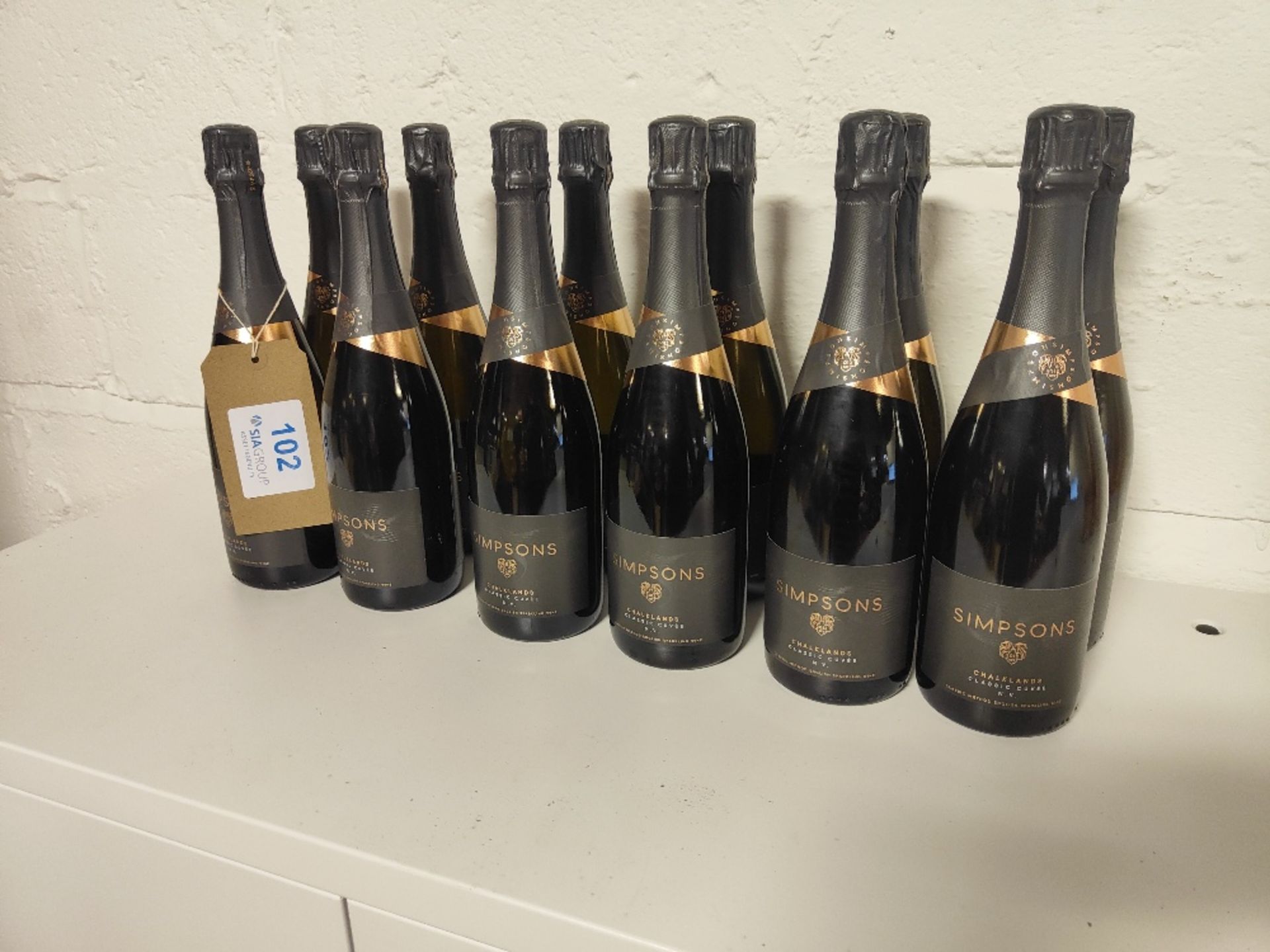 (12) Bottles of Simpsons Chalklands Classic Cuvee N.V.sparkling wine - Image 2 of 3