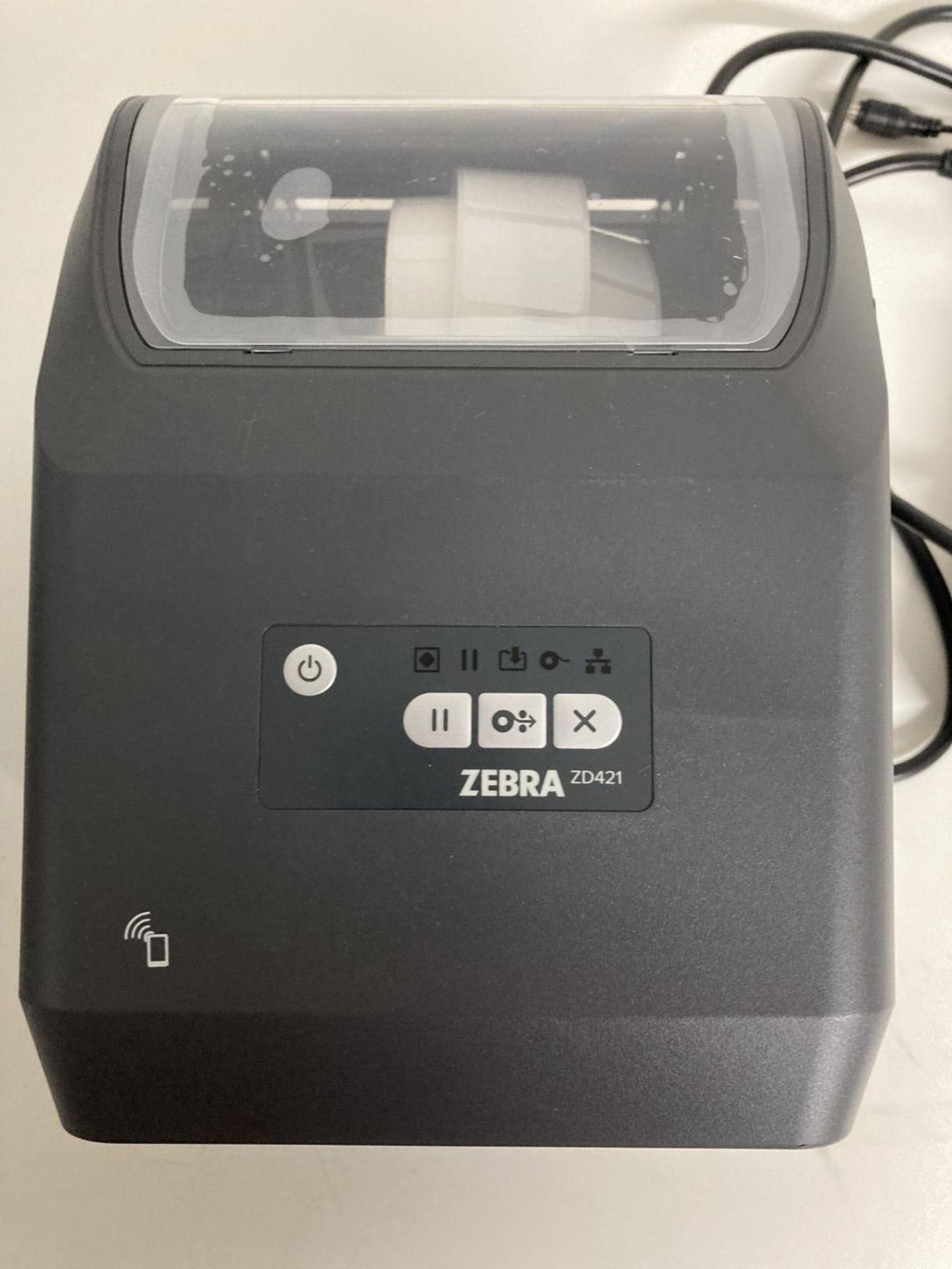Zebra ZD421t Thermal Transfer Advanced Desktop Label Printer - Image 2 of 3