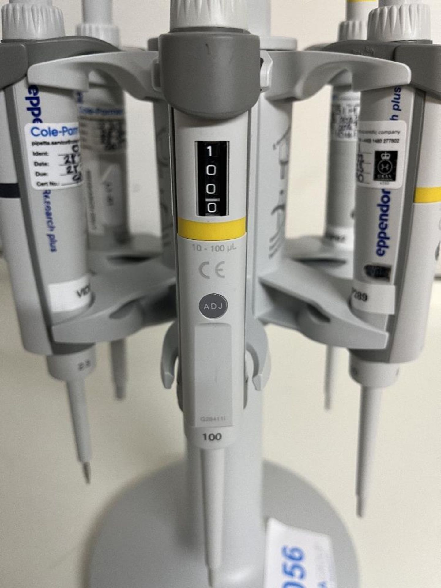 Eppendorf Pipette Carousel 2 with (6) Adjustable Volume Pipettes - Image 5 of 8