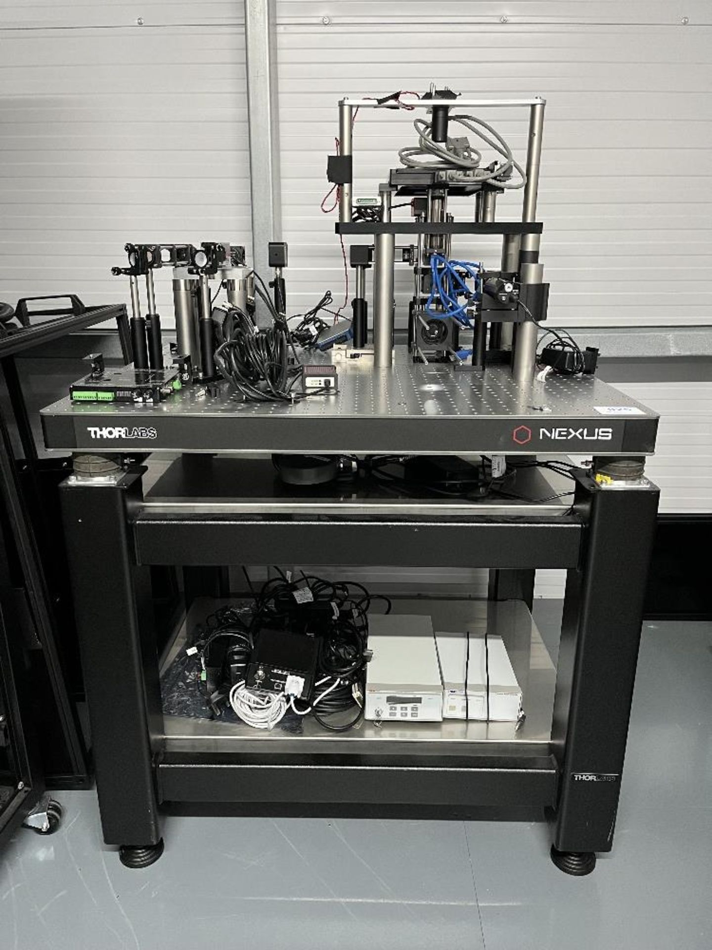 Thorlabs Laser Scanning System, Various Optical & Mechanical Components, Breadboard & Passive Frame