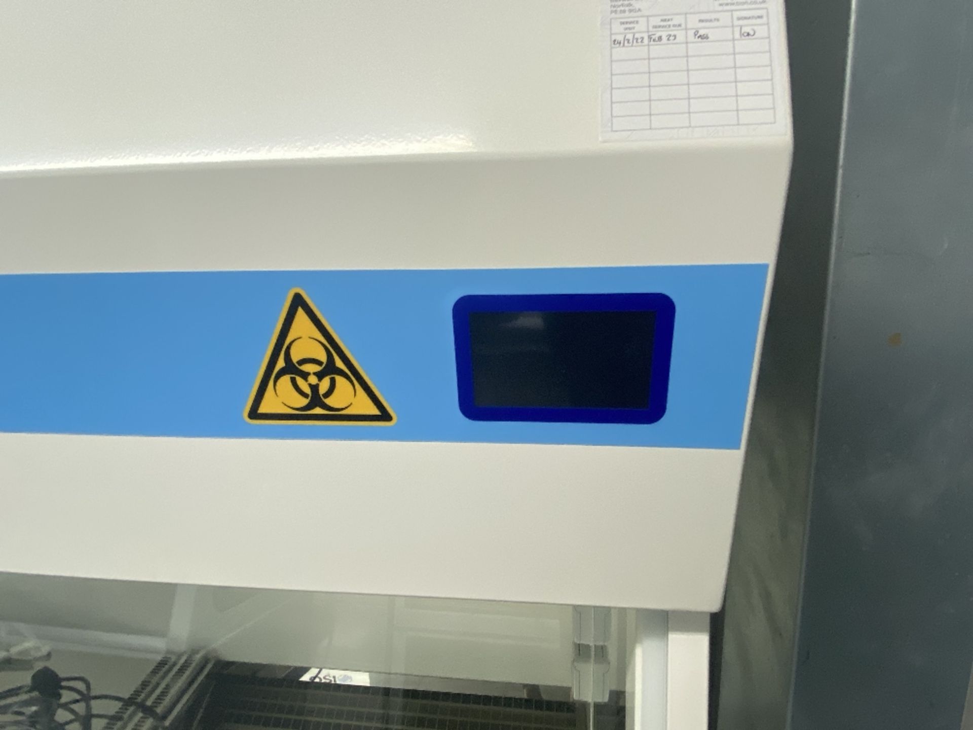 Monmouth Guardian MSC T1800 Microbiological Safety Cabinet with Base Stand - Image 4 of 6