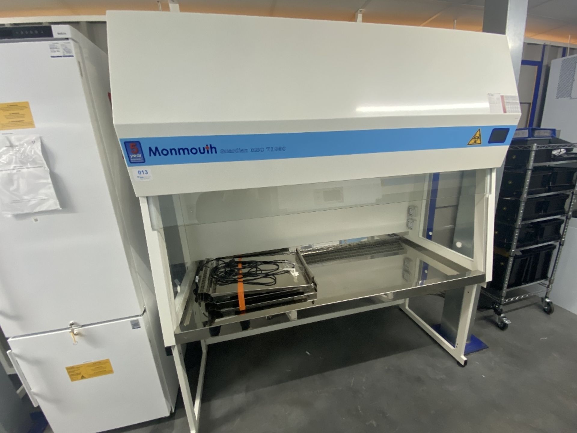 Monmouth Guardian MSC T1800 Microbiological Safety Cabinet with Base Stand - Image 5 of 5