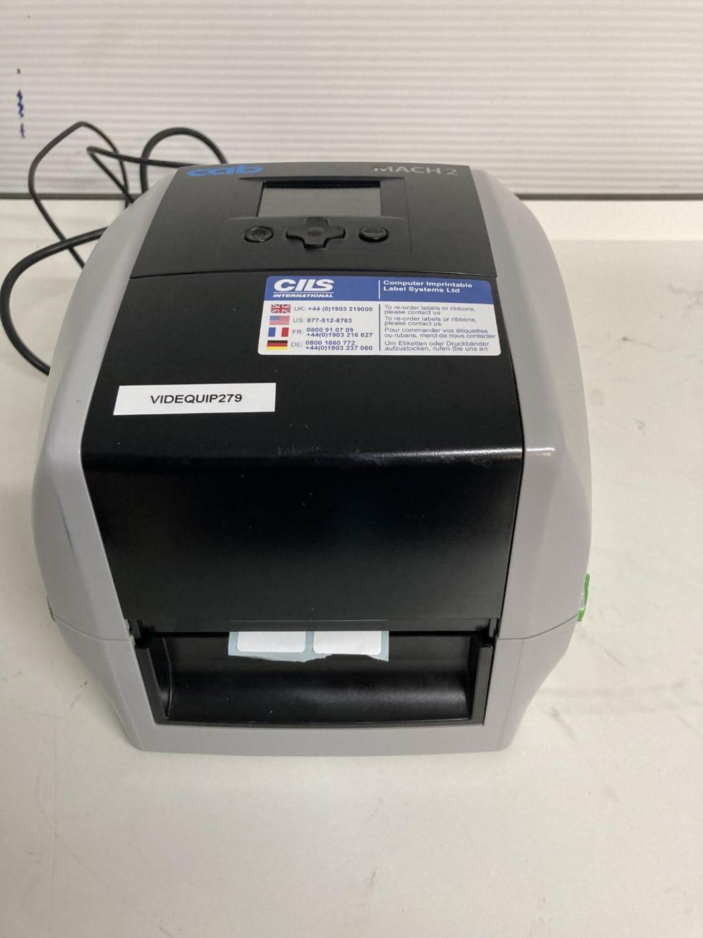 Cab MACH2/300 Label Printer - Image 2 of 3